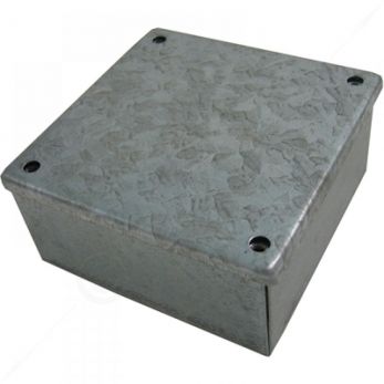 Pre Galvanised Plain Adaptable Box 300x300x100mm