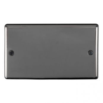 Eurolite BN2B Metal Black Nickel Blank Plate