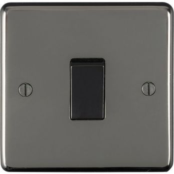 Eurolite BNINTB Metal Black Nickel Intermediate Switch 1 Gang