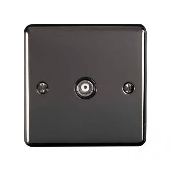 Black Coaxial Sockets