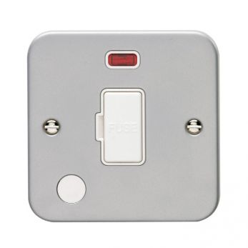 Eurolite MCUSWFNFOW Metal Clad Unswitched Fuse Connection Unit