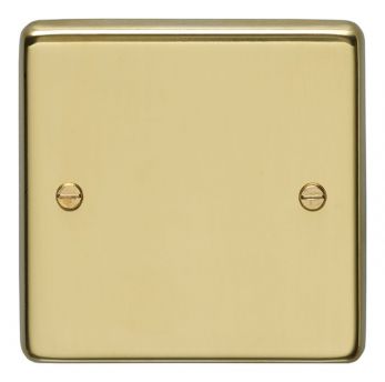 Eurolite PB1B Metal Polished Brass Blank Plate