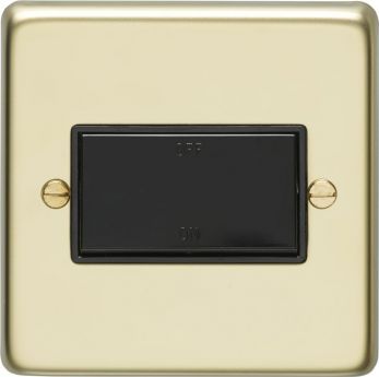 Eurolite PBFSWB Metal Polished Brass Fan Isolator Switch