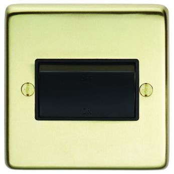 Eurolite SBFSWB Metal Satin Brass Fan Isolator Switch