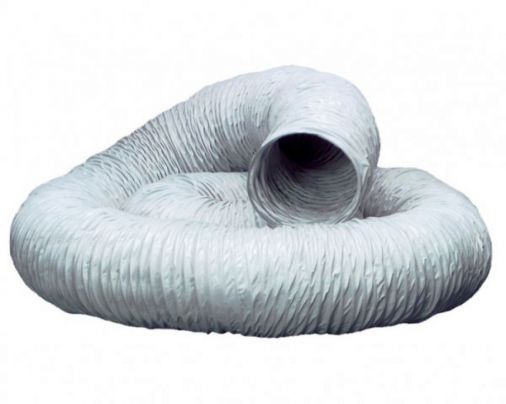 5" 120mm PVC Rigid Ducting, 15m Length