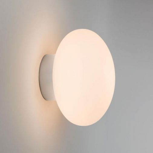 Zeppo Wall 7247 Bathroom Wall Light, Polished Chrome & White Opal Glass, 33W G9 Lamp, IP44 Rated, 150mm Diameter, 110mm Depth