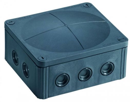 IP66 Weatherproof Junction Box 160x140x81, Shatterproof, Impact Resistant, Plastic Screws.