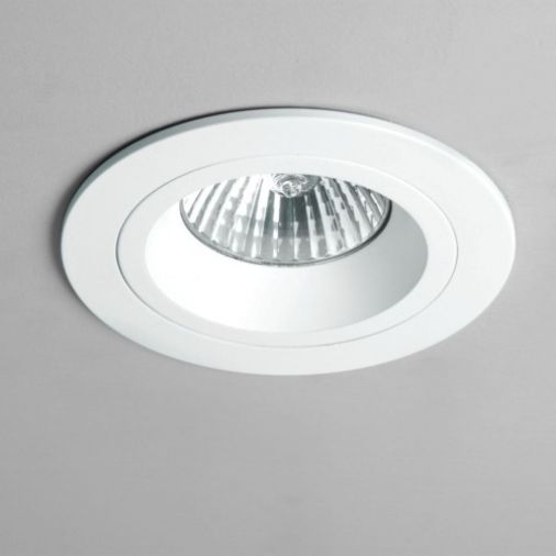 Round Fixed 230v 5639 Interior Downlight, Matt White, 92mm Diameter, 85mm Depth