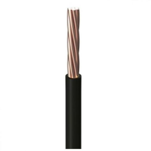 1.5mm2 Single Core LSOH Cable, 100m, Black, 450V, 22A, 3.5mm OD