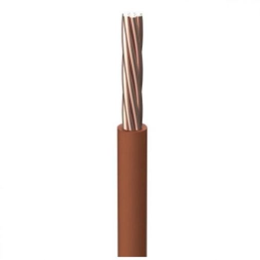 1.5mm2 Single Core LSOH Brown Cable, 100m Reel, 450V, 22A, 3.5mm OD