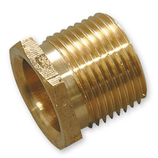 20mm Long Male Brass Bush, Finish: Brass, Dimensions: 20mm
