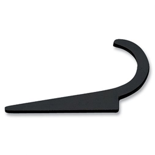 25mm Black Enamel Crampet, Metal Cable Management Accessory