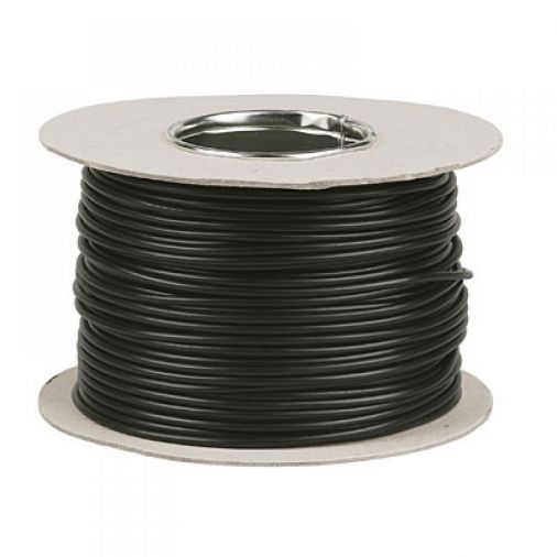 2.5mm x 100m Low Smoke & Fume (LSOH) Black Single Cable