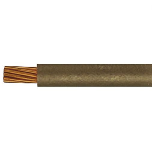 2.5mm2 Single Core Low Smoke & Fume (LSOH) Brown Cable, 100m Reel, 24A Rated