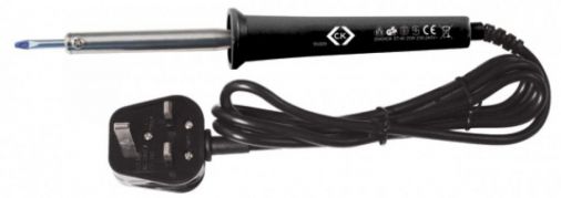 40W Soldering Iron, UK 3 Pin Plug, Heavy Duty, Long Life Tips