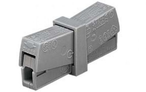 2.5mm 2 Pole Grey Cage Clamp Connector, 0.5-2.5mm2, 20-16AWG, Pack of 20