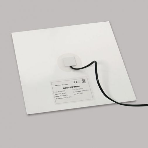 Heated De-mister Pad 1546, Eliminates Condensation, 400x400mm