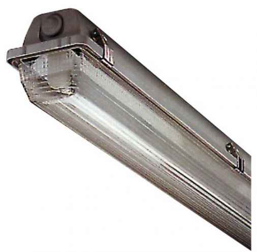 5' Aquaforce Weatherproof IP65 HF Fluorescent Batten Fitting, 4000K, White, G13, 4046 Lumens