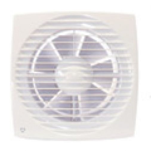 150mm/6" Axial Extractor Fan, Low Energy, 35dB(A), 196m3/hr, 20W, IPX4, CE, 3yr Warranty
