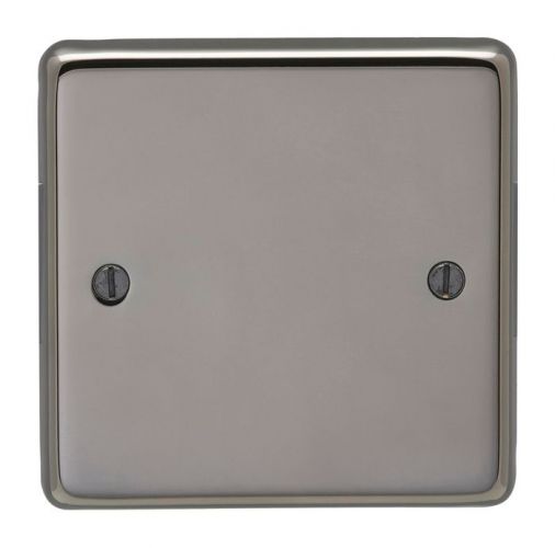 Eurolite BN1B Metal Black Nickel Blank Plate