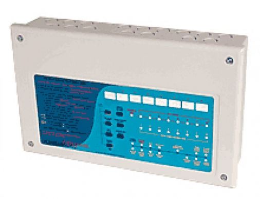 2 Zone Fire Alarm Panel, Channel Scimitar Finish, White