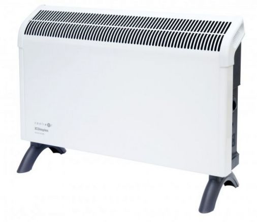 2kW Convector Heater, Thermostat, Frost Setting, 196x418x575mm