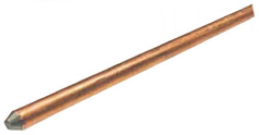 9mm Copper Earth Rod, Greenbrook Finish, Dimensions 9mm