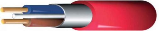 2 Core 2.5mm Fire Cable, 100m, Red