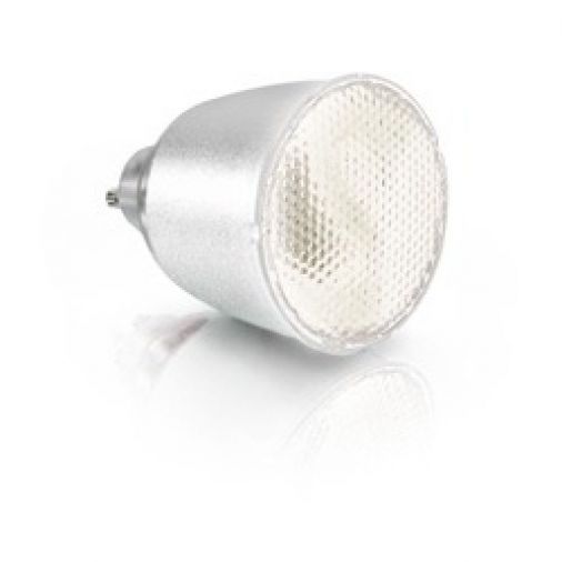 11W Compact Flourescent Lamp Warm White, 40 Lumens/W, 10,000 hrs, SGU10, 64x81mm