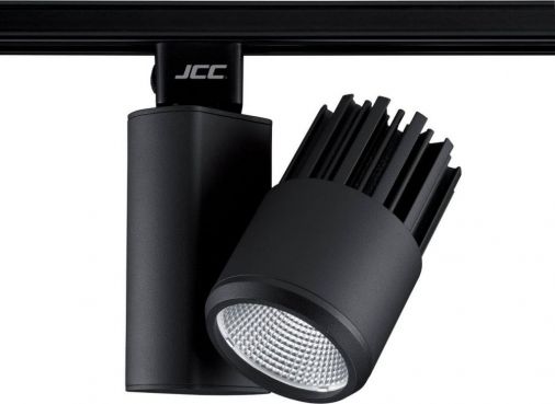 LED Spotlight, 40 Deg, 4000K, 20W, 1500 Lumens, Black Finish, IP20