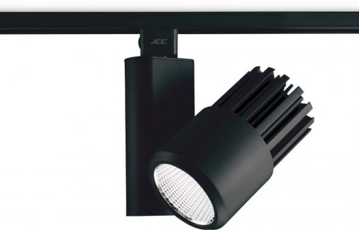 LED Spotlight, 38 Deg, 4000K, 34W, 3000 Lumens, Black, IP20