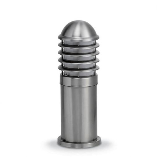 LED Bollard Light, 200 Lumens, 4000K, 475mm, 240V, 8.5W, 155mm, No Dimmable, IP44, Stainless Steel.