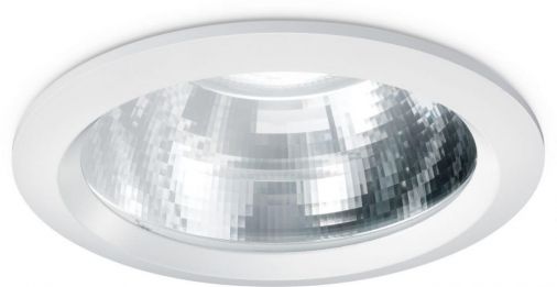 White LED Downlight, 4000K, 2800 Lumens, 212 Cut Out, 222 Diameter, 98 Depth, Integral LED, Dimmable, 240V