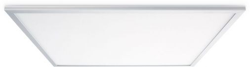 4700K LED Flat Panel Light, 3000 Lumens, 9.8cm Depth, White Finish, IP44, 240V