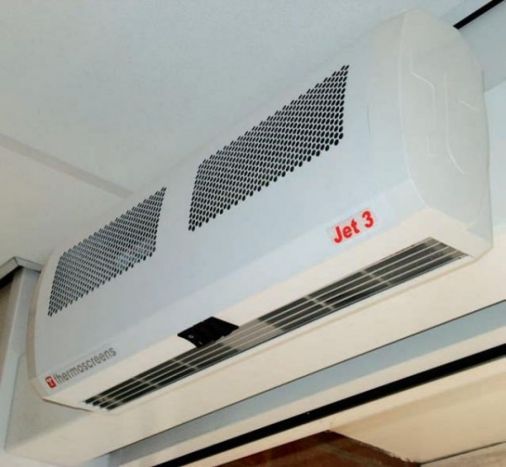 3kW Over Door Heater, White, 120x600x201mm, 230V