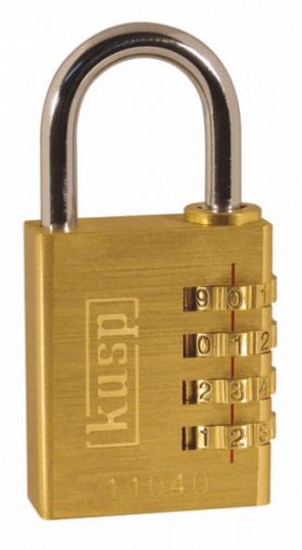 20mm Brass Combination Padlock, CK Kasp