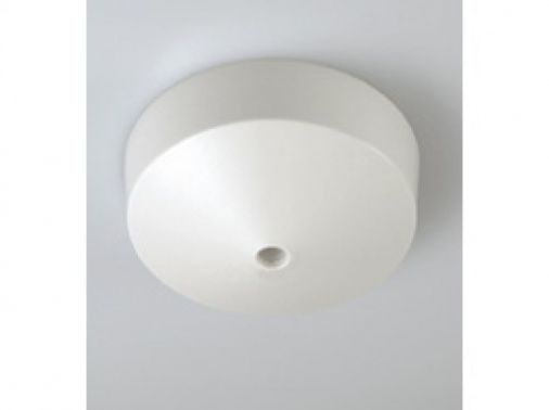MK K1161WHI White Ceiling Rose, 4 Terminals, Line/Neutral/Loop-in/Earth, 84mm Diameter, 34mm Depth