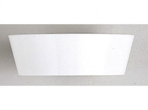 MK K2051WHI White Mounting Block, 6/16A, Earth Terminal, 83mm Diameter, 50.8mm Fixing Centres