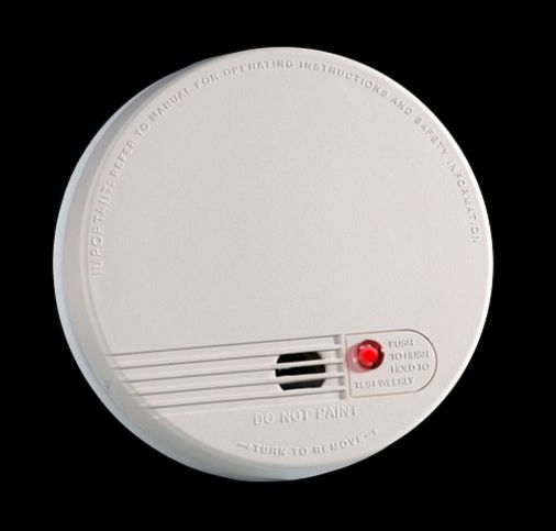 Mains Interconnectable Ionisation Smoke Alarm with False Alarm Control/Hush, LED Display, Test/Hush Button, 6 Year Warranty, 133x133x39mm