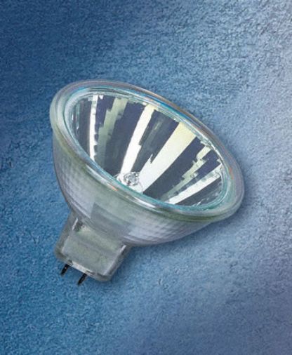 12V 50W Dichroic Halogen Reflector Lamp, 51mm GU5.3 Cap, 24 Deg Beam Angle