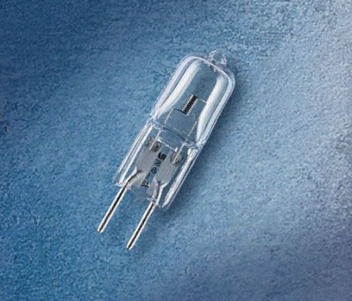 50W Halogen Lamp GY6.35 Cap 12V, 44mm x 12mm