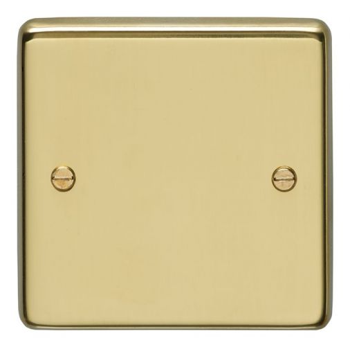Eurolite PB1B Metal Polished Brass Blank Plate
