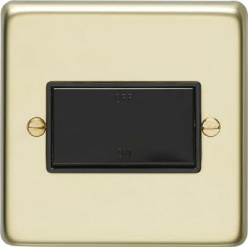 Eurolite PBFSWB Metal Polished Brass Fan Isolator Switch