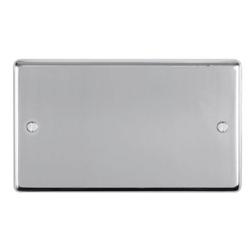 Eurolite PSS2B Metal Polished Stainless Steel Blank Plate
