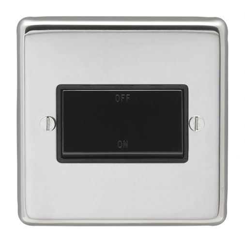 Eurolite PSSFSWB Metal Polished Stainless Steel Fan Isolator Switch