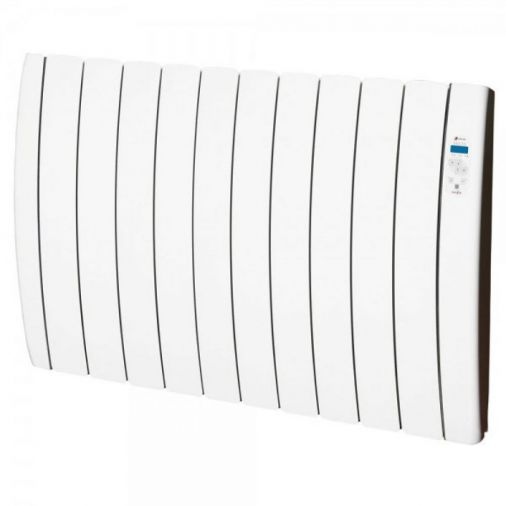 1.25kW Designer Electric Radiator, 100x924x580mm, Aluminium Block, Digital Chrono Thermostat