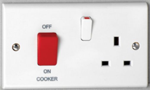 Deta S1302 45A Red Cooker Control Unit Switch, 146mm x 86mm