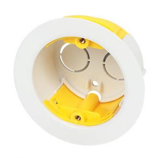 SB639 - 35mm Circular PVC Dry Lining Box, Appleby Finish