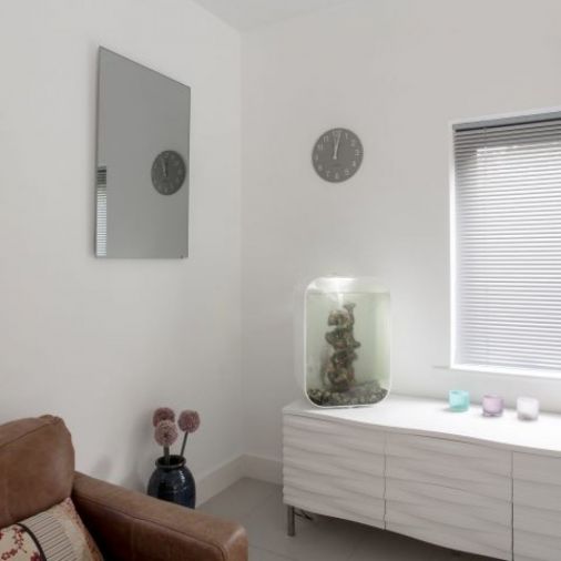 250W Mirror Frameless Infrared Panel Heater, 300x600mm, ESG Glass, IP54