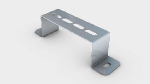 Pre-Galvanised Heavy Duty Stand Off Bracket 150mm - 6
